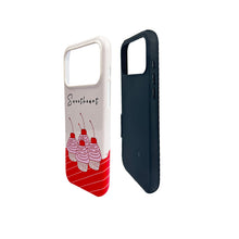 Load image into Gallery viewer, 2 in 1 Back Case for iPhone 17 Pro Max -Cherry Ice Cream Sublimation Factory