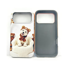 이미지를 갤러리 뷰어에 로드 , 2 in 1 Back Case for iPhone 17 Pro Max -White Dog Sublimation Factory