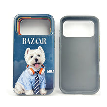 Load image into Gallery viewer, 2 in 1 Back Case for iPhone 17 Pro Max -Blue dog Sublimation Factory
