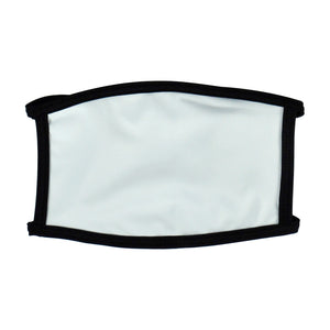 Double Layered Polyester Blank Sublimation Mask