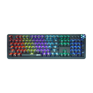 Keyboard with colored lights- Black