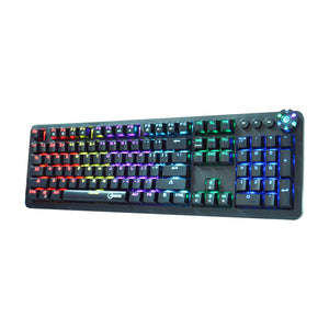 Keyboard with colored lights- Black