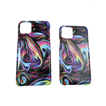 Load image into Gallery viewer, Back Case for iPhone 11 - Rainbowed Fire
