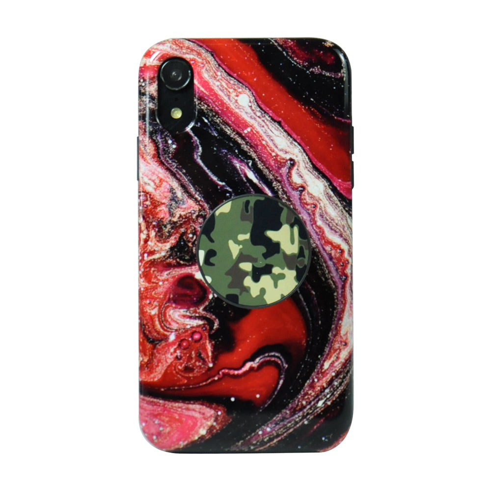 Multicolored Phone Pop Socket - Camouflage