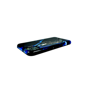 2 in 1 Back Case for iPhone 11 Pro - Fluid Blak Blue Gold