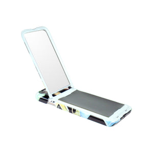 Mirror Inserted Flip Case for iPhone 7/8 - Perfumes