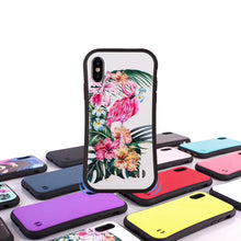 Load image into Gallery viewer, Slim Waisted Glass Case for iPhone X/XS - Pentagrams