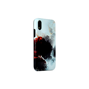 2 in 1 Case for iPhone X - Smoked Red Black White