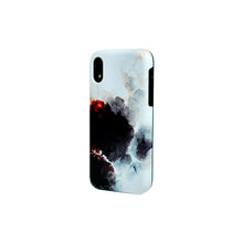 Load image into Gallery viewer, 2 in 1 Case for iPhone X - Smoked Red Black White
