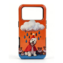이미지를 갤러리 뷰어에 로드 , 2 in 1 Back Case for iPhone 17 Pro Max -Orange Dog  Sublimation Factory
