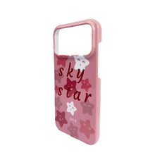 Load image into Gallery viewer, Snap Case For iPhone 17 Pro Max  Pink Sky Star Sublimation Factory
