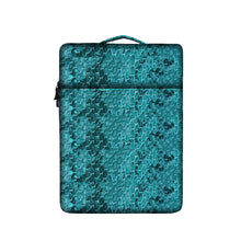 이미지를 갤러리 뷰어에 로드 , CAKVO Sleeve Compatible with 13-13.3 inch 10.9&quot; iPad Air Water Repellent Neoprene Bag with Small Case, Pythons Grains
