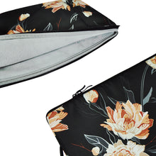 이미지를 갤러리 뷰어에 로드 , Gordenery Sleeve Compatible with 13-13.3 inch 10.9&quot; iPad Air Water Repellent Neoprene Bag with Small Case, flowers
