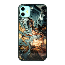 이미지를 갤러리 뷰어에 로드 , Glass case for iPhone 11 - Classic of Mountains and Seas
